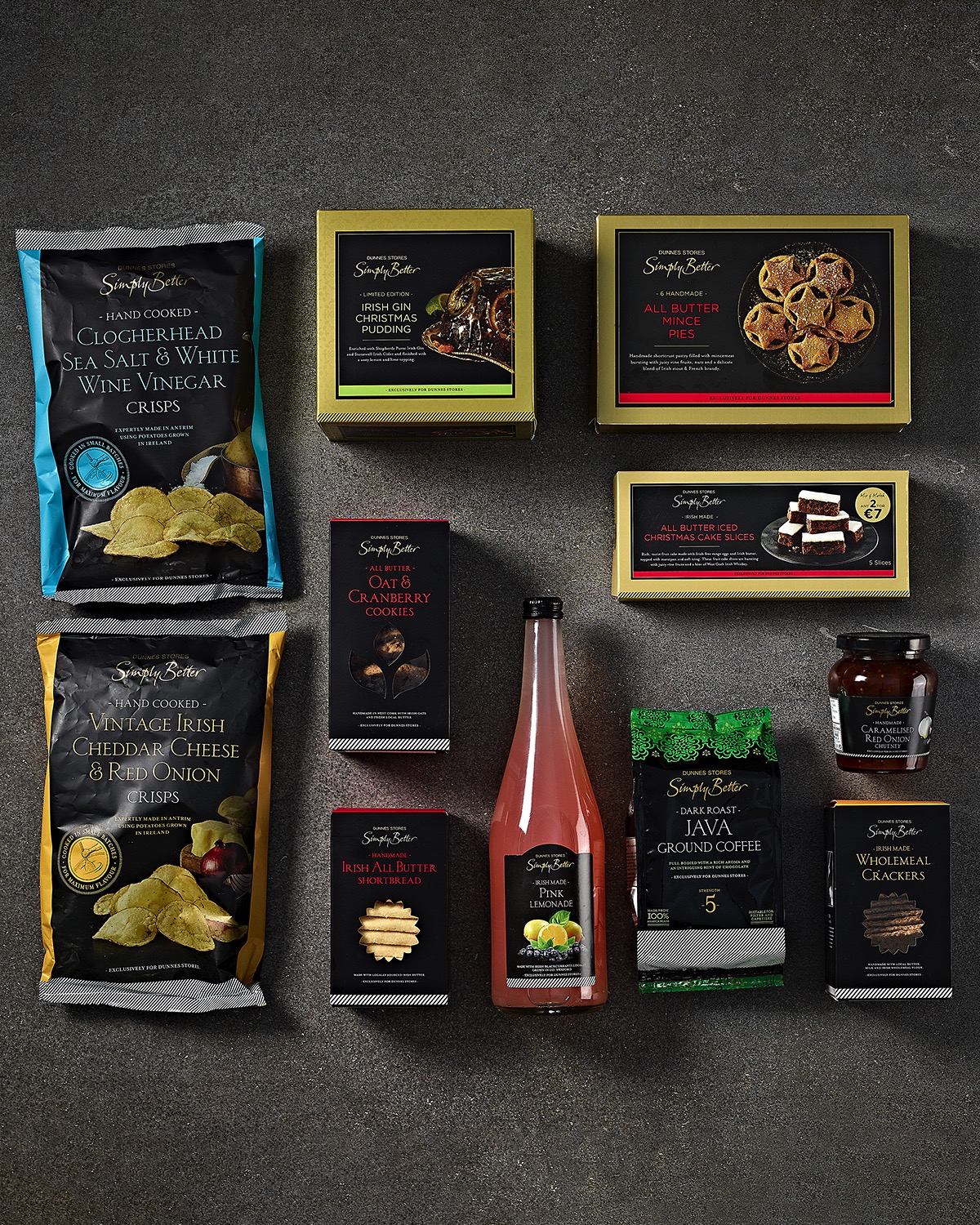 Dunnes Stores Brown Simply Better Christmas Collection Hamper