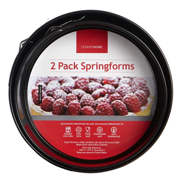 Springform Tins - Pack Of 2
