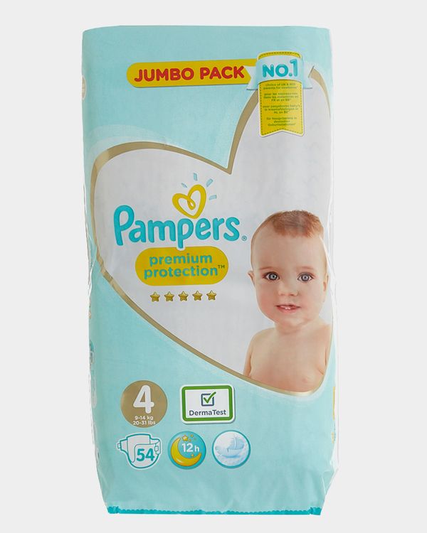 Pampers Premium Protection Jumbo Size 4: 54 Nappies