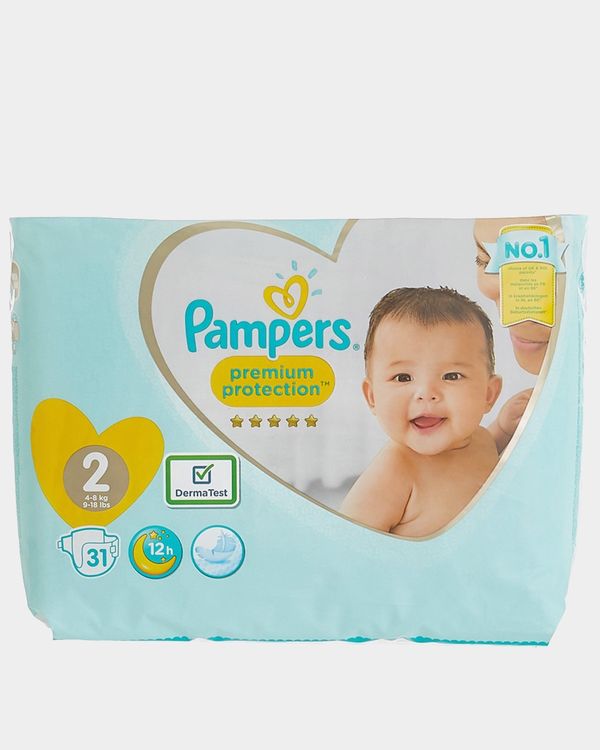 Pampers New Baby Size 2: Carry Pack - 31 Nappies