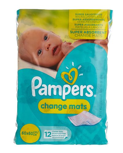 Pampers Change Mats - Pack Of 12 thumbnail