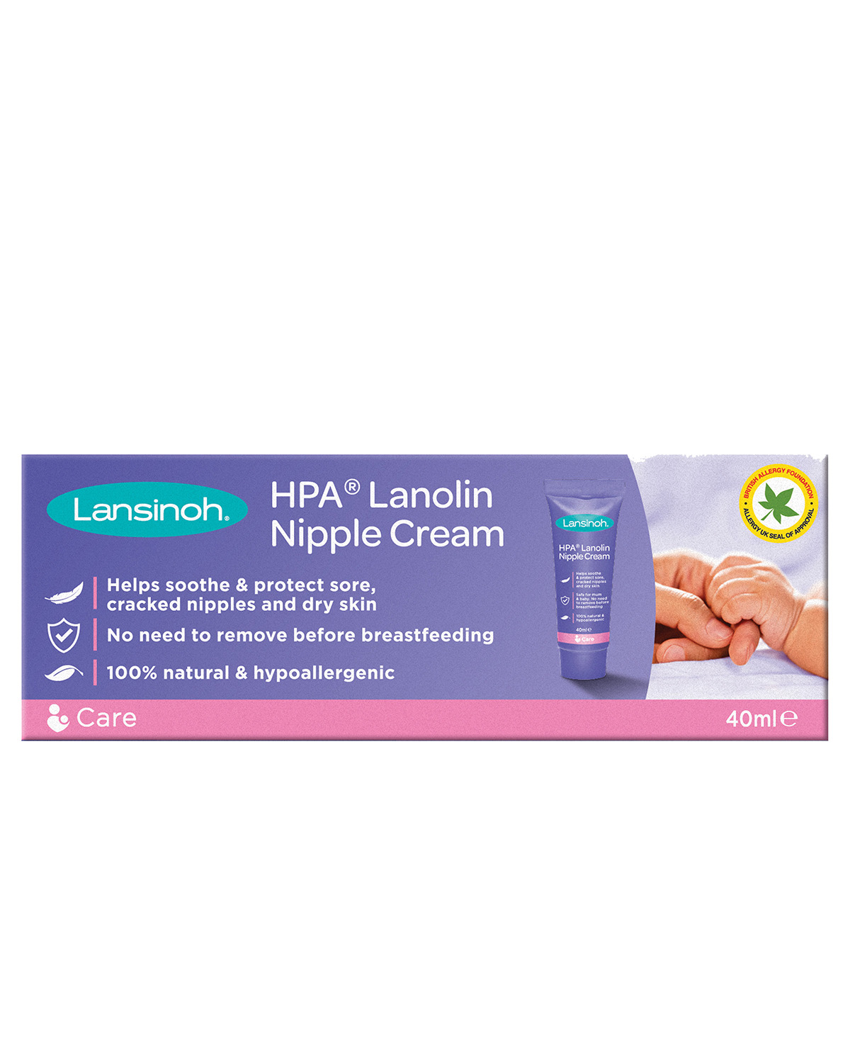 Lansinoh HPA Lanolin Nipple Cream - 1 x 40ml - Boots