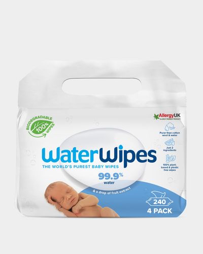 Waterwipes Bio Baby - (4 Packs X 60 Wipes) thumbnail