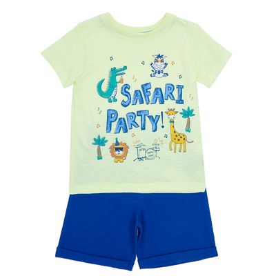 Toddler Safari Shorts And T-Shirt thumbnail