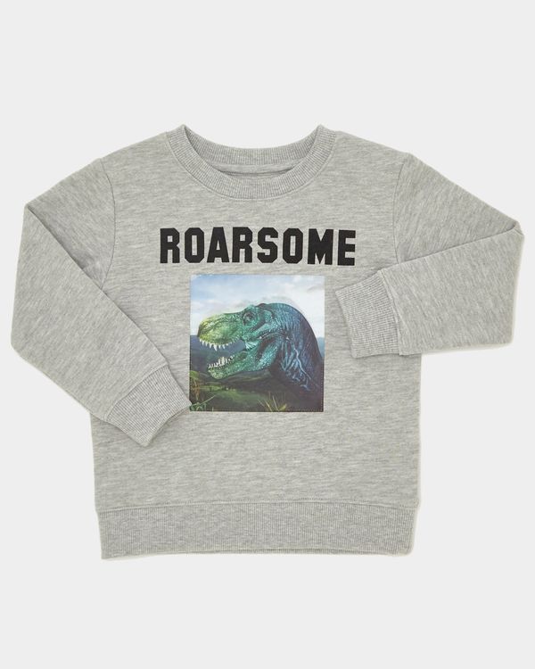 Boys Dino Holographic Sweater (9 months - 4 years)