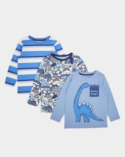 Long-Sleeved Top - Pack Of Three (6 months-5 years) thumbnail