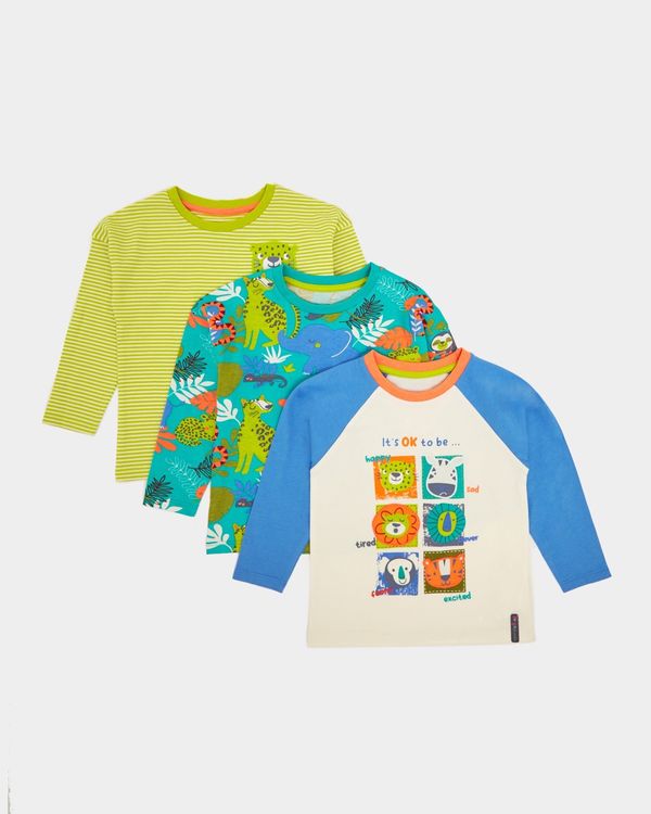 Long-Sleeved Top - Pack Of Three (6 months-5 years)