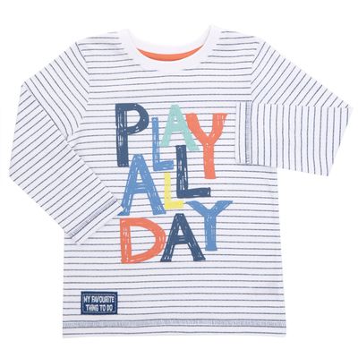 Toddler Play All Day Long Sleeve Top thumbnail