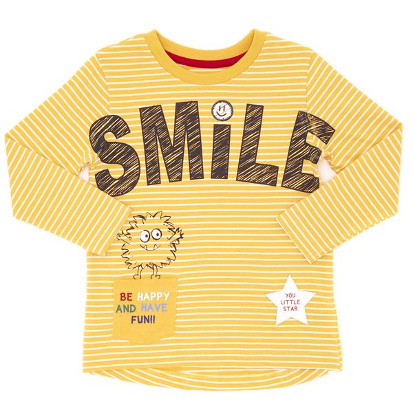 Toddler Smile Long Sleeve Top