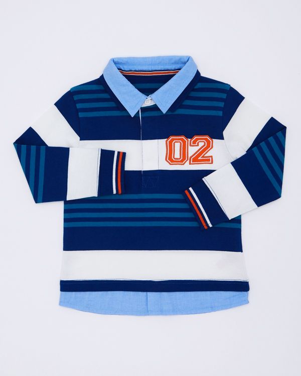 Boys Double Collar Rugby Shirt (6 months-4 years)