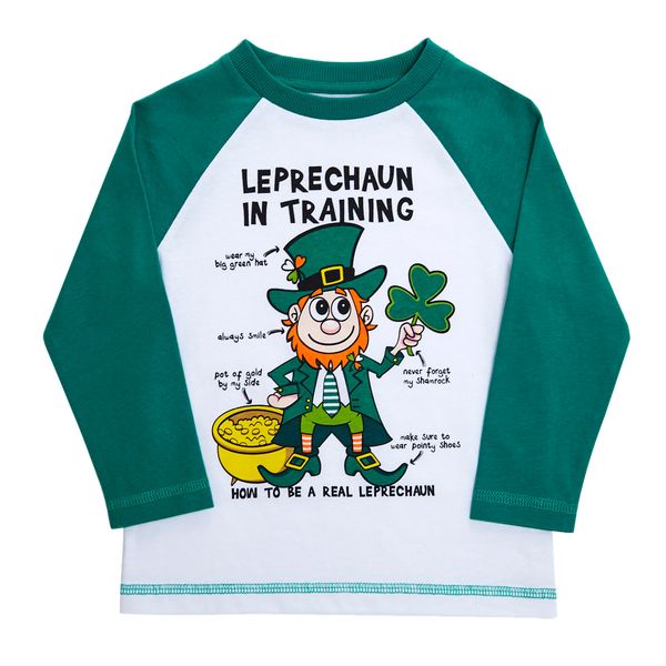 St. Patrick's Day Long-Sleeved Top