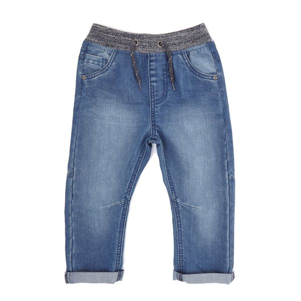 Toddler Rib Waist Denim Jeans