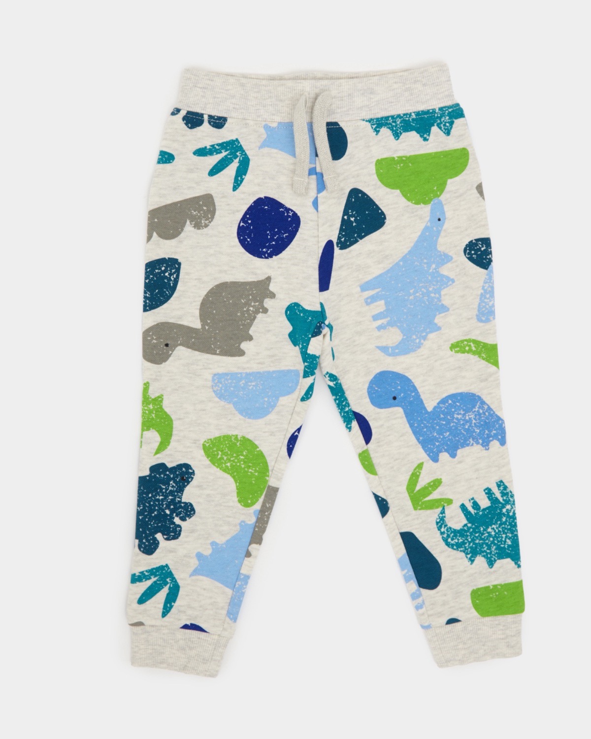 Dunnes Stores  Lemon Cotton Rich Printed Joggers (6 Months-4 Years)