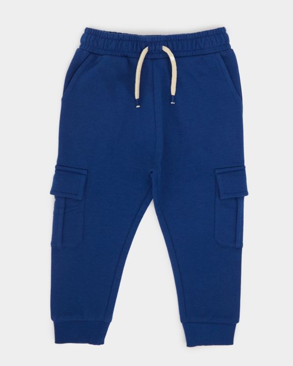 Dunnes Stores | Navy Cargo Joggers (6 Months-4 Years)