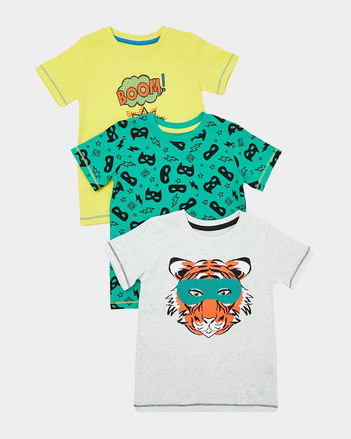 Applique T-Shirt - Pack Of 3 (6 months-4 years)