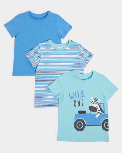 Print T-Shirts - Pack Of 3 (6 months-4 years) thumbnail