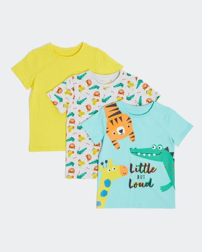 Print T-Shirts - Pack Of 3 (6 months-4 years) thumbnail