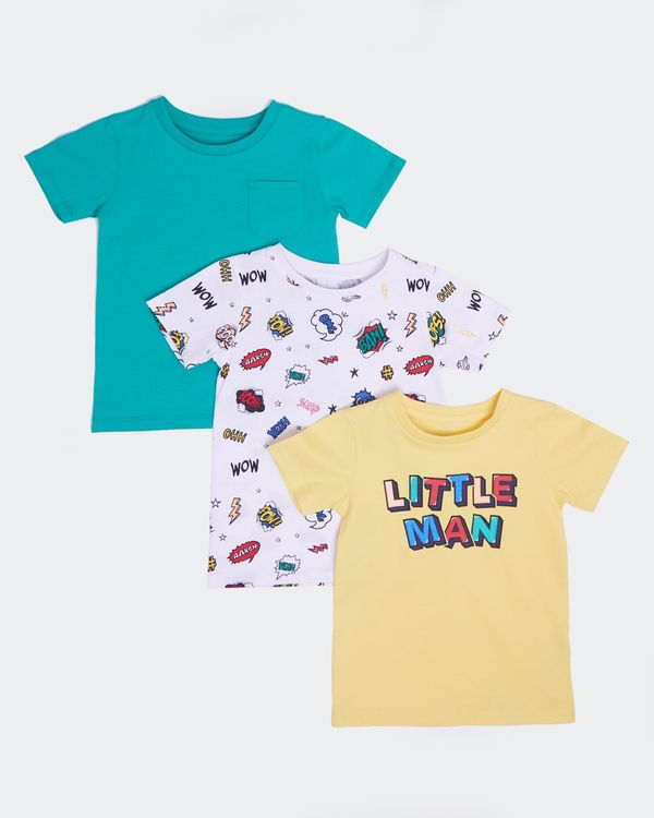 Print T-Shirts - Pack Of 3 (6 months-4 years)