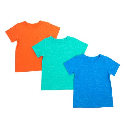 Toddler Short-Sleeved T-Shirts - Pack Of 3 thumbnail