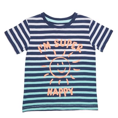 Toddler Stripe Print T-Shirt thumbnail