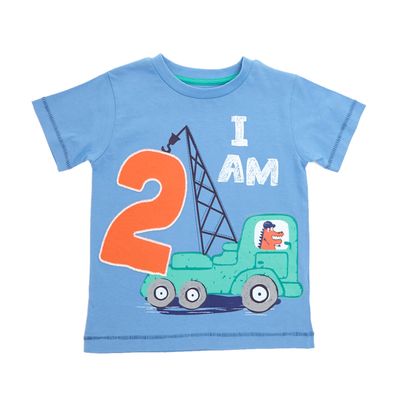 Toddler I Am 2 Short-Sleeved T-Shirt thumbnail