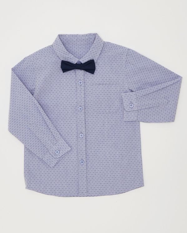 Boys Shirt With Dickie Bow (6 months-4 years)