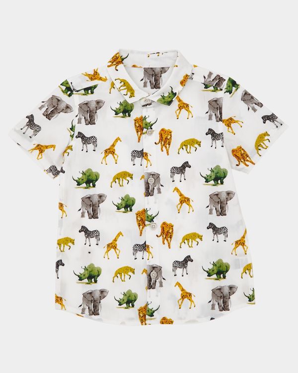 Safari All-Over Print Shirt (9 months-4 years)