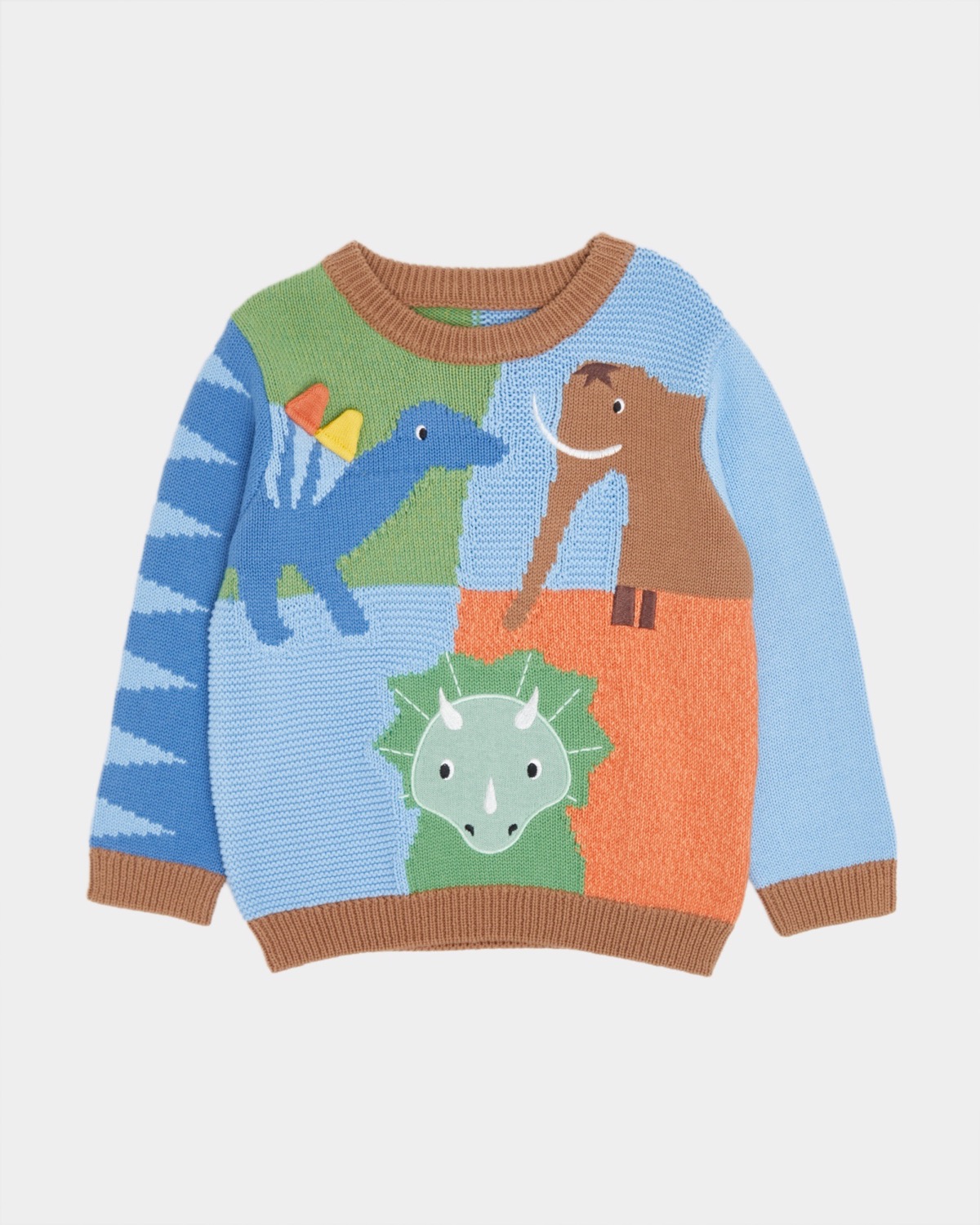 Dunnes Stores | Multi Dino Knit Jumper (6 months-4 years)