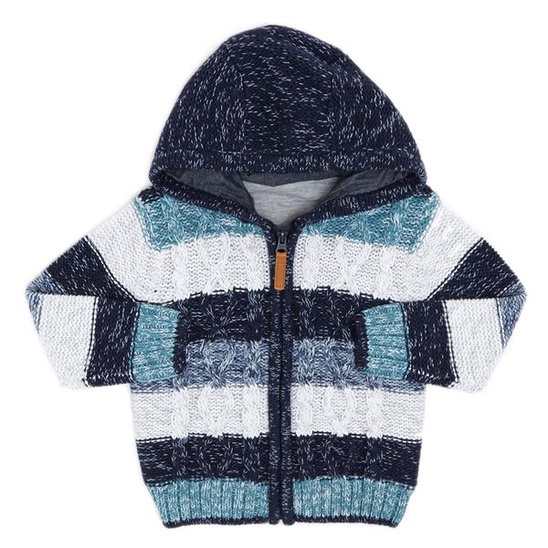 Toddler Lined Cable Knit Cardigan