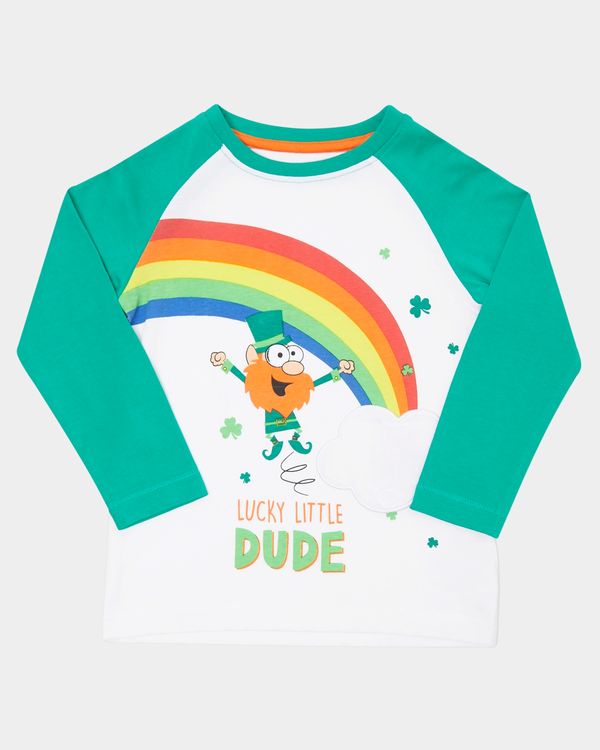 Paddy's Day Raglan Sleeve Top (6 months-4 years)