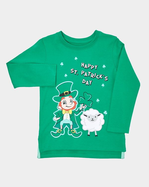 Paddy's Day Applique Sheep Top (6 months-4 years)