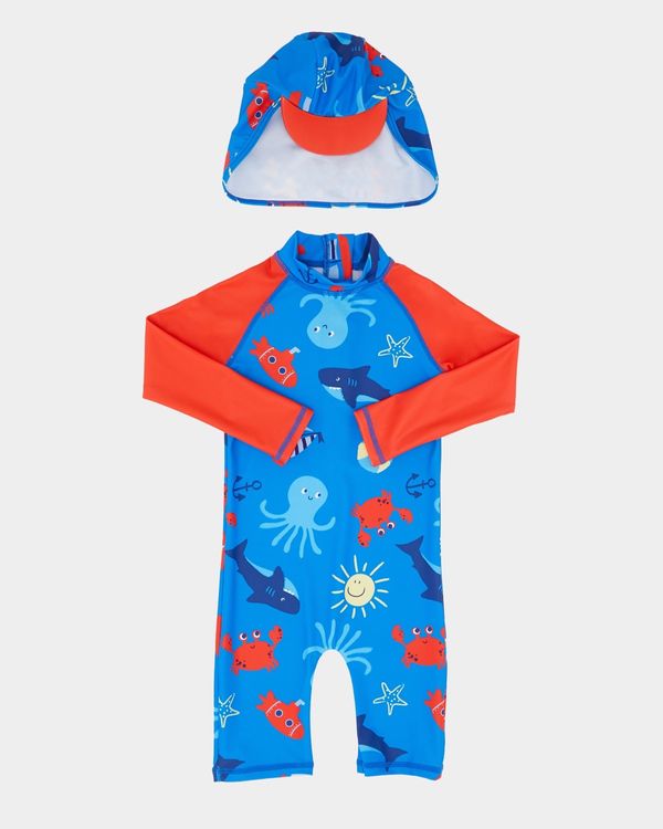 All-Over Print Unitard Set (6 months-6 years)