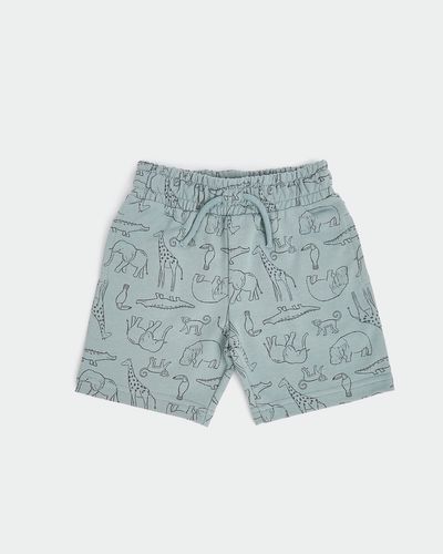 All Over Print Fleece Shorts (6 months - 4 years)