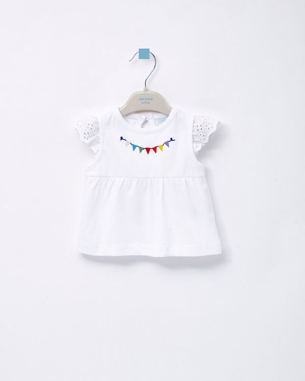 Leigh Tucker Willow Belle Lace Nursery Top