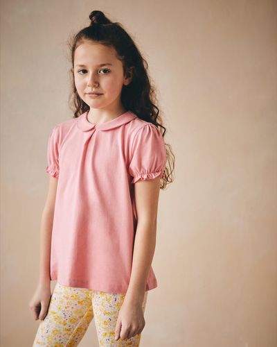 Leigh Tucker Willow Cotton Peter Pan Top (2 - 12 years)