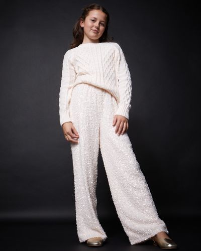Leigh Tucker Willow Sequin Trousers (4-14 Years) thumbnail