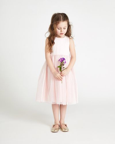 Leigh Tucker Willow Sonia Dotted Tulle Dress thumbnail