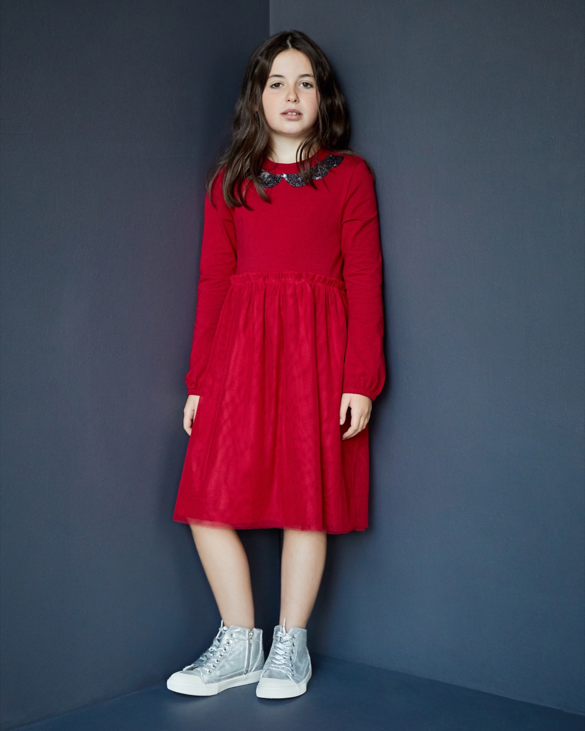 Dunnes Stores | Red Leigh Tucker Willow Belle Dress