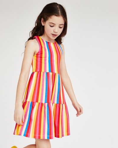 Leigh Tucker Willow Dandy Stripe Dress (3-12 Years)