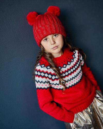 Leigh Tucker Willow Alice Jumper Red thumbnail