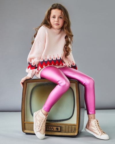 Leigh Tucker Willow Pink Alice Jumper (2-14 years) thumbnail