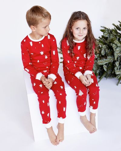 Leigh Tucker Willow Pure Cotton Kids Family Pyjamas thumbnail