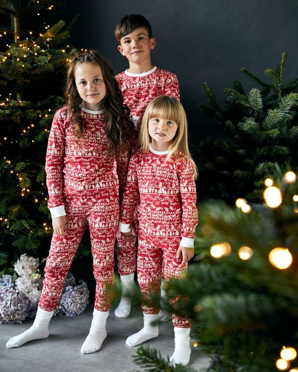 Leigh Tucker Willow Nollaig Family Christmas Kids Pyjamas (1-14 years)