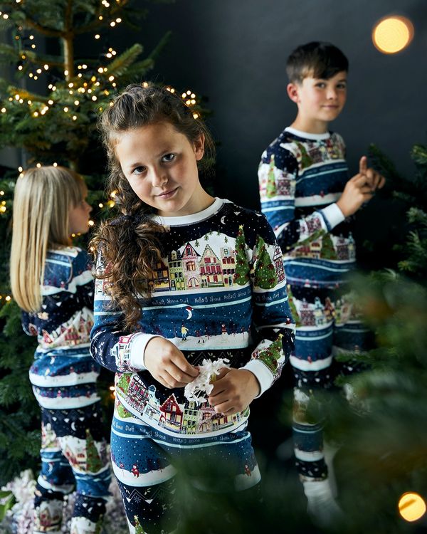 Leigh Tucker Willow Apres Family Kids Christmas Pyjamas (1-14 years)
