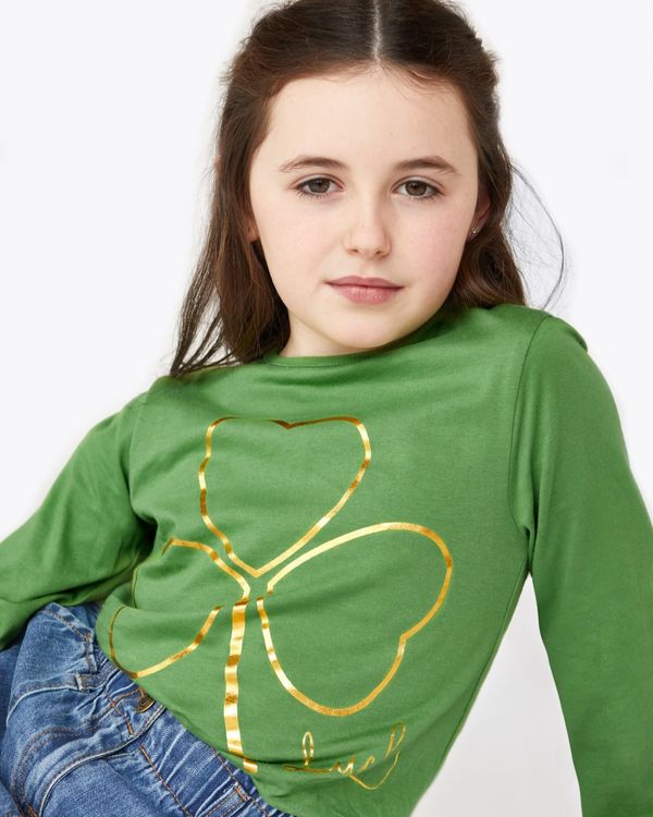 Leigh Tucker Willow St. Patrick's Day Radha Long-Sleeved Top