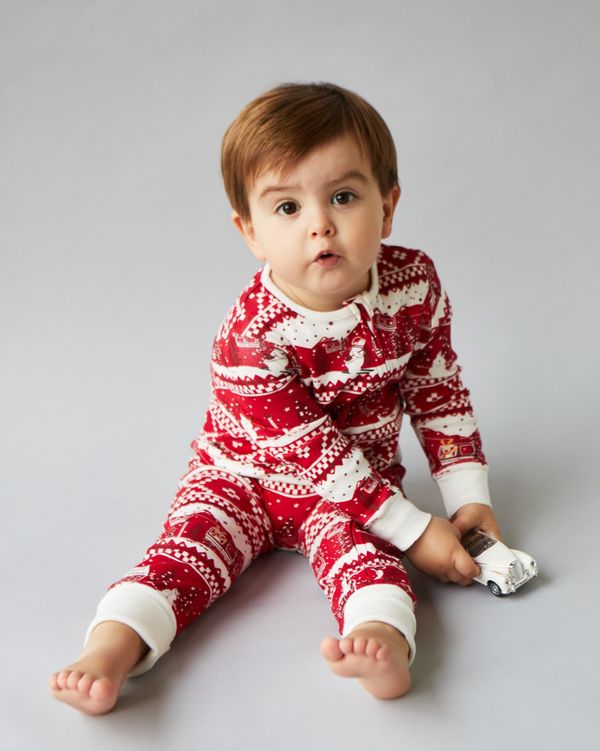 Leigh Tucker Willow Family Nollaig Sleepsuit (0-18 months)