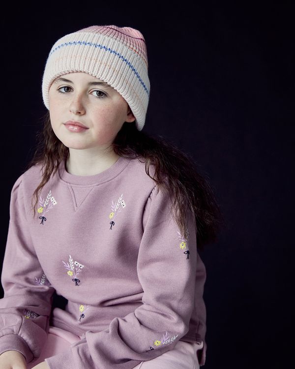 Dunnes Stores | Multi Leigh Tucker Willow Clara Knit Hat (4-11 years)