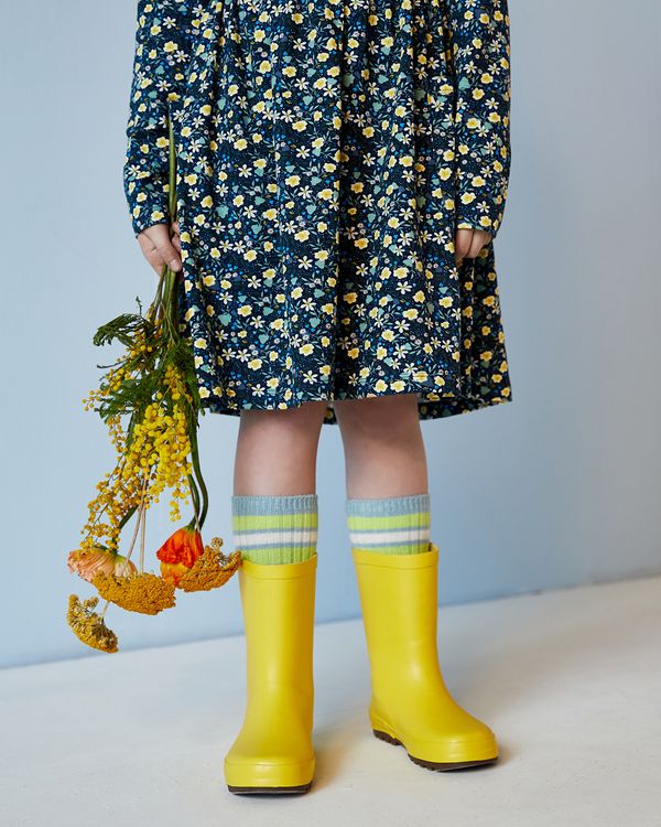 Leigh Tucker Willow Yellow Unisex Wellie (Size 7-3)