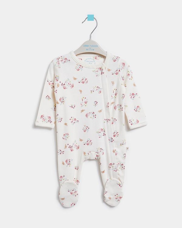 Leigh Tucker Willow 100% Cotton Babe Sleepsuit (Newborn - 23 months)