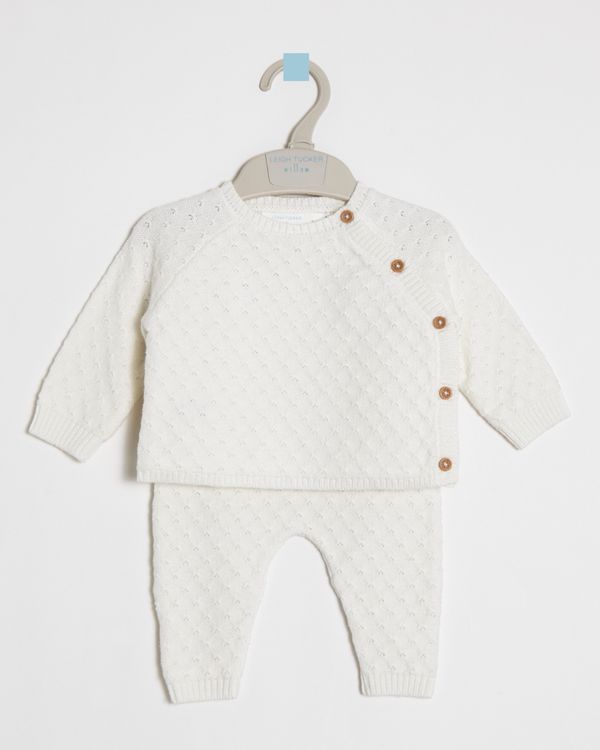 Leigh Tucker Willow Jessie Knit Set (Newborn-12 months)
